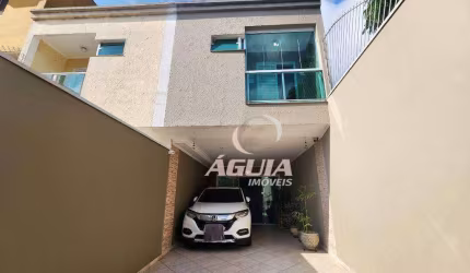 Sobrado com 3 dormitórios à venda, 149 m² por R$ 730.000,00 - Parque Oratório - Santo André/SP