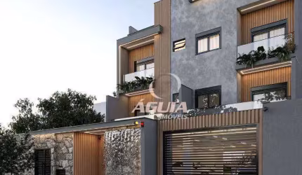 Cobertura com 3 dormitórios à venda, 77 m²+ 77 m² por R$ 1.130.000 - Vila Pires - Santo André/SP