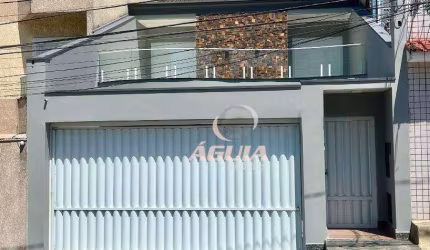 Sobrado com 3 suítes à venda, 244 m² por R$ 1.320.000 - Vila Scarpelli - Santo André/SP