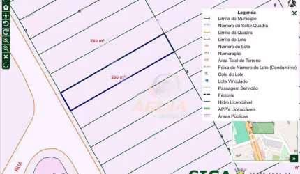 Terreno à venda, 280 m² por R$ 585.000,00 - Vila América - Santo André/SP
