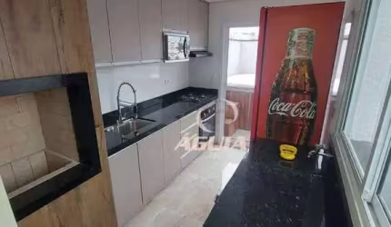 Cobertura com JACUZZI, à venda, 62 m² + 62 m² por R$ 798.000 - Vila Scarpelli - Santo André/SP
