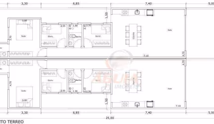 Casa com 3 dormitórios à venda, 100 m² por R$ 700.000 - Parque Capuava - Santo André/SP