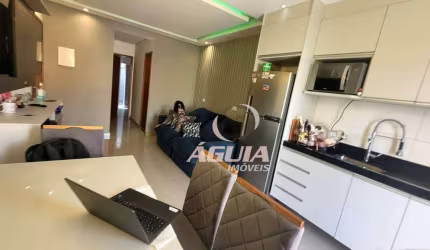 Apartamento com 2 dormitórios à venda, 49 m² por R$ 309.990,00 - Vila Curuçá - Santo André/SP