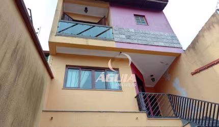 Sobrado com 3 dormitórios à venda, 154 m² por R$ 850.000,00 - Parque Novo Oratório - Santo André/SP