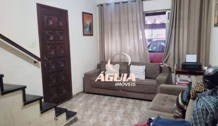 Sobrado com 4 dormitórios à venda, 198 m² por R$ 605.000,00 - Vila Floresta - Santo André/SP