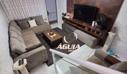 Sobrado com 3 dormitórios à venda, 185 m² por R$ 550.000,00 - Jardim Utinga - Santo André/SP