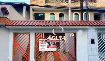 Sobrado com 3 suítesà venda, 312 m² por R$ 1.160.000 - Vila Humaitá - Santo André/SP