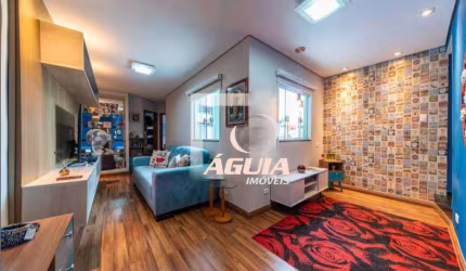 Cobertura com 2 dormitórios à venda, 54 m² +54 m² por R$ 430.000 - Vila Pires - Santo André/SP