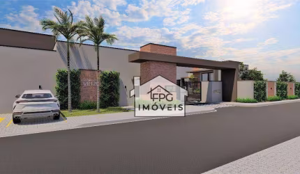 LANÇAMENTO -  VR 120 RESIDENCIAL - Casa térrea com 03 dormitórios em Bairro nobre de Atibaia/SP