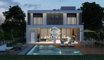 Casa em construção com 3 suítes - Cond. Figueira Garden - Atibaia/SP