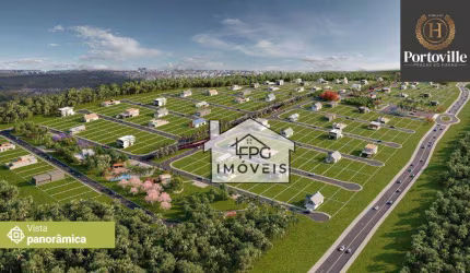LANÇAMENTO PORTOVILLE PRAÇAS DO HARAS  Lotes PLANOS a partir de 360 m² em Atibaia/SP