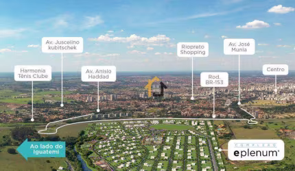 Terreno à venda, 200 m² por R$ 380.000,00 - Complexo Eplenum - São José do Rio Preto/SP