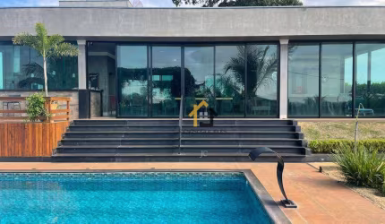 Rancho com 4 dormitórios à venda, 340 m² por R$ 2.000.000,00 - Condomínio Baia de Santa Monica - Fronteira/MG