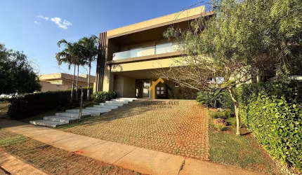 Sobrado com 5 Suítes, fundo para o campo de golfe à venda, 754 m² por R$ 15.000.000 - Quinta do Golfe Jardins - São José do Rio Preto/SP