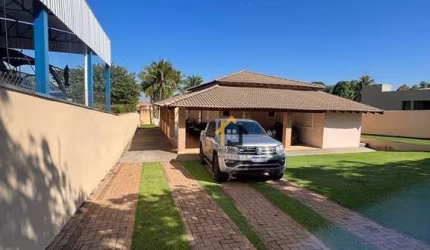 Rancho com 4 dormitórios à venda, 360 m² por R$ 1.500.000 - Condomínio Lago e Sol - Fronteira/MG