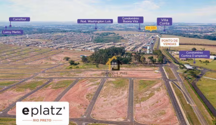 Terreno à venda, 200 m² por R$ 128.000,00 - Eplataz - São José do Rio Preto/SP