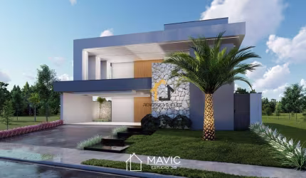 Casa com 4 dormitórios à venda, 305 m² por R$ 4.700.000,00 - Quinta do Golfe Jardins - São José do Rio Preto/SP