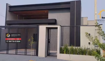 Casa com 3 dormitórios à venda, 110 m² por R$ 650.000 - Set Sul II - São José do Rio Preto/SP