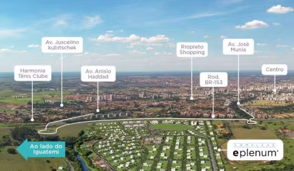 Terreno à venda, 242 m² por R$ 350.000 - Complexo Eplenum - São José do Rio Preto/SP