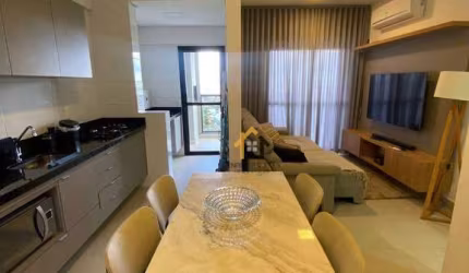 Apartamento com 1 dormitório para alugar, 50 m² por R$ 3.600,00/mês - Villes Des Alpes - São José do Rio Preto/SP