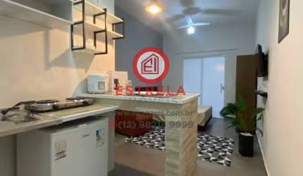 Kitnet MOBILIADA para Locação em Jacareí, próxima do Pastel Pacheco no Bairro Do Colônia em Jacareí/SP
