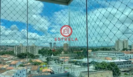 Imperdível! Apartamento à venda ou locação no Centro de Jacareí-SP, 3 quartos, 1 suíte, 2 salas, 1 banheiro, 2 vagas, 96m².
