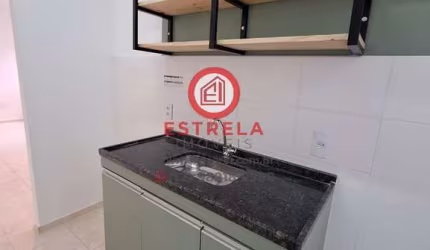 Apartamento para locação no Jardim Paraíso: 2 quartos, 1 sala, 1 banheiro e vaga de garagem!