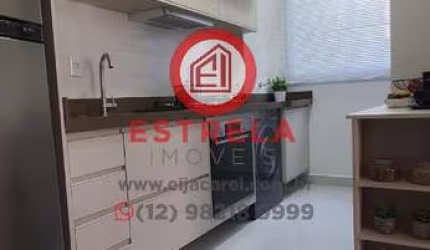 Excelente oportunidade! Apartamento à venda no Centro de Jacareí-SP com 2 quartos, 1 sala e 1 vaga de garagem - 48,00 m²
