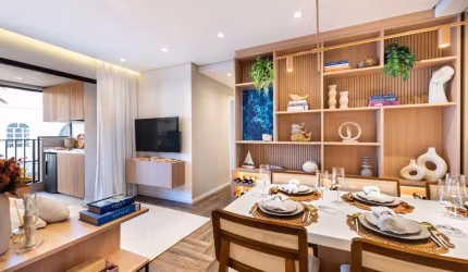 Santo Amaro Apartamentos a Venda 2 Dormitórios com 41m² Com Vaga Novo Com Lazer Completo