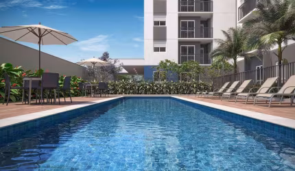 Barra Funda Apartamento a Venda 1 Dormitório 27m² Sem Vaga Novo Com Lazer Completo