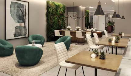 Centro Apartamento A Venda 2 Dormitórios 38m² Novo Pronto Pra Morar.