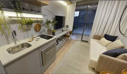 Moema Apartamento A Venda 1 Dormitório 31m² Pronto P Morar Com Lazer Completo.