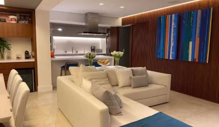 Brooklin Apartamento A Venda 3 SUITES 131m² 3 Vagas Novo Pronto P Morar