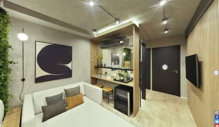 Brooklin Apartamento A Venda Studio 1 Dormitório 24m² Com ou Sem Vaga Novo Com Lazer Completo.