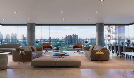 Vila Nova Conceição Apartamento A Venda 4 Dormitórios 358m² 4 Suítes 4 Vagas Novo Pronto Para Morar .