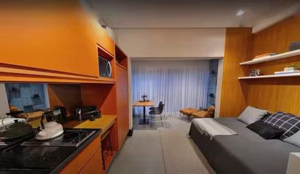 Paraiso Apartamento A Venda Studio 1 Dormitório 16m² Novo Pronto P Morar!