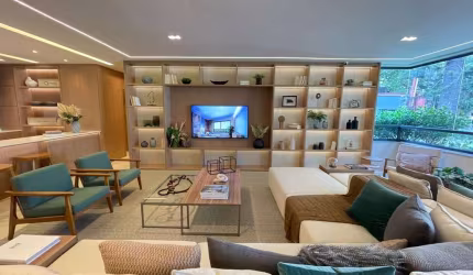 Brooklin Apartamento A Venda 4 Dormitórios 201m² 4 Suítes 3 Vagas Novo Pronto P Morar Com Lazer Completo!