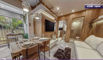 Socorro Apartamento A Venda de 2 Dormitórios 38m² Novo Com Lazer Completo.