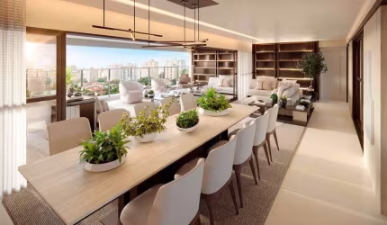 Brooklin Apartamento A Venda 4 Dormitórios 262m² 4 Suítes 4 Vagas Novo Com Lazer Completo!