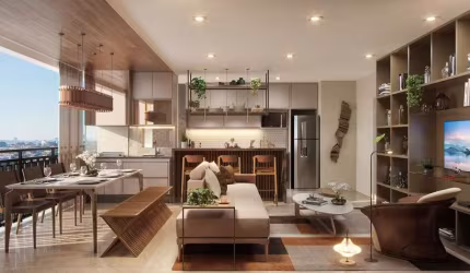 Brooklin Apartamento A Venda 3 dormitórios 91m²  1 Vaga Novo Com Lazer Completo.