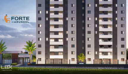 Lindo apartamento na planta com escritório e sacada com churrasqueira