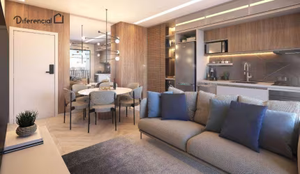 Apartamento à venda, 56 m² por R$ 752.857,51 - Juvevê - Curitiba/PR
