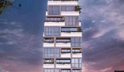 Apartamento à venda, 19 m² por R$ 335.000,00 - Água Verde - Curitiba/PR