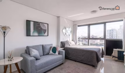 Studio com 1 dormitório para alugar, 26 m² por R$ 3.117,76/mês - Rebouças - Curitiba/PR