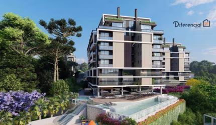 Apartamento à venda, 197 m² por R$ 4.206.358,00 - Mossunguê - Curitiba/PR
