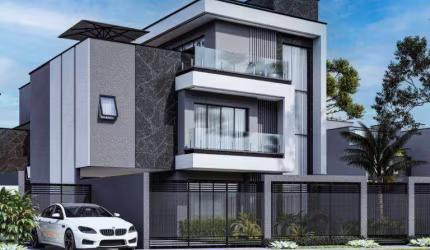 Sobrado com 3 dormitórios à venda, 136 m² por R$ 989.000,00 - Água Verde - Curitiba/PR