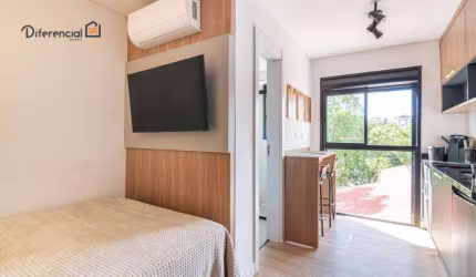 Studio com 1 dormitório à venda, 17 m² por R$ 259.000,00 - Agua Verde - Curitiba/PR