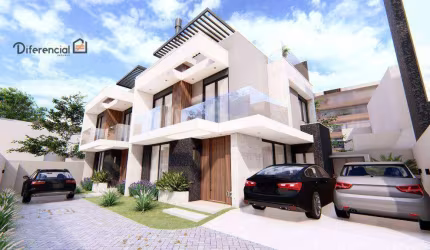 Sobrado com 3 dormitórios à venda, 119 m² por R$ 720.000,00 - Uberaba - Curitiba/PR
