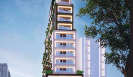 Studio com 1 dormitório à venda, 16 m² por R$ 289.282,50 - Água Verde - Curitiba/PR