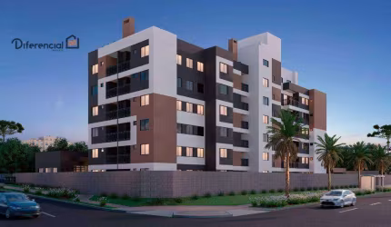 Apartamento à venda, 32 m² por R$ 344.334,78 - Novo Mundo - Curitiba/PR